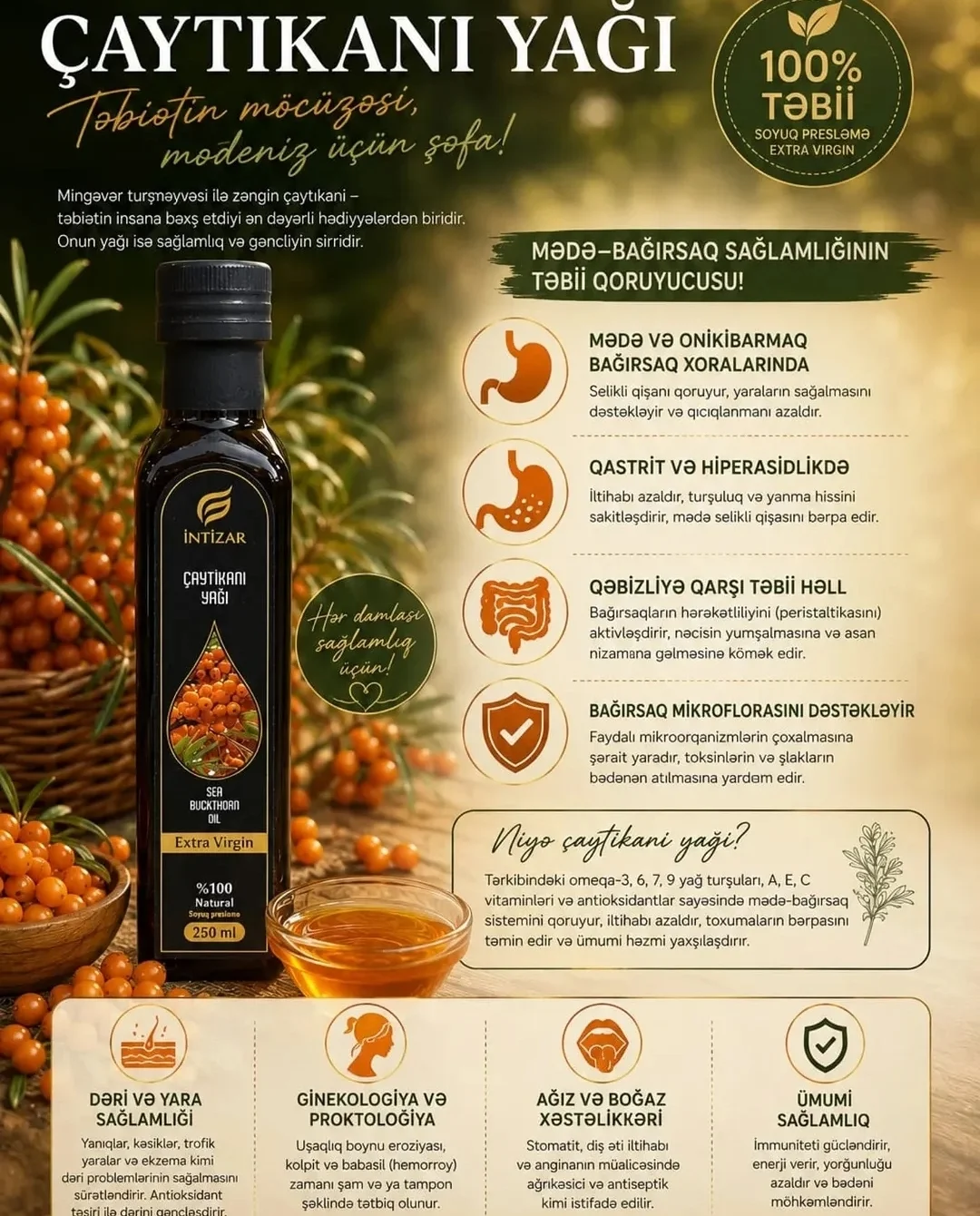 Yağ — Emal Olunmuş K/t Məhsulları, Bakı