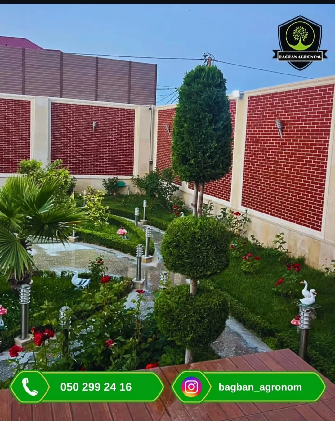 Bağban xidməti — Kənd/Təs Xidmətləri, Bakı