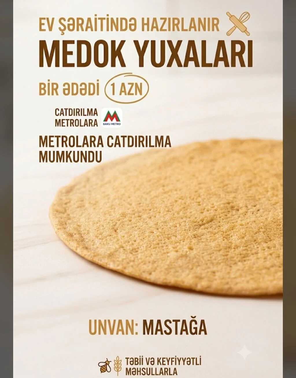Lavaş — Emal Olunmuş K/t Məhsulları, Bakı