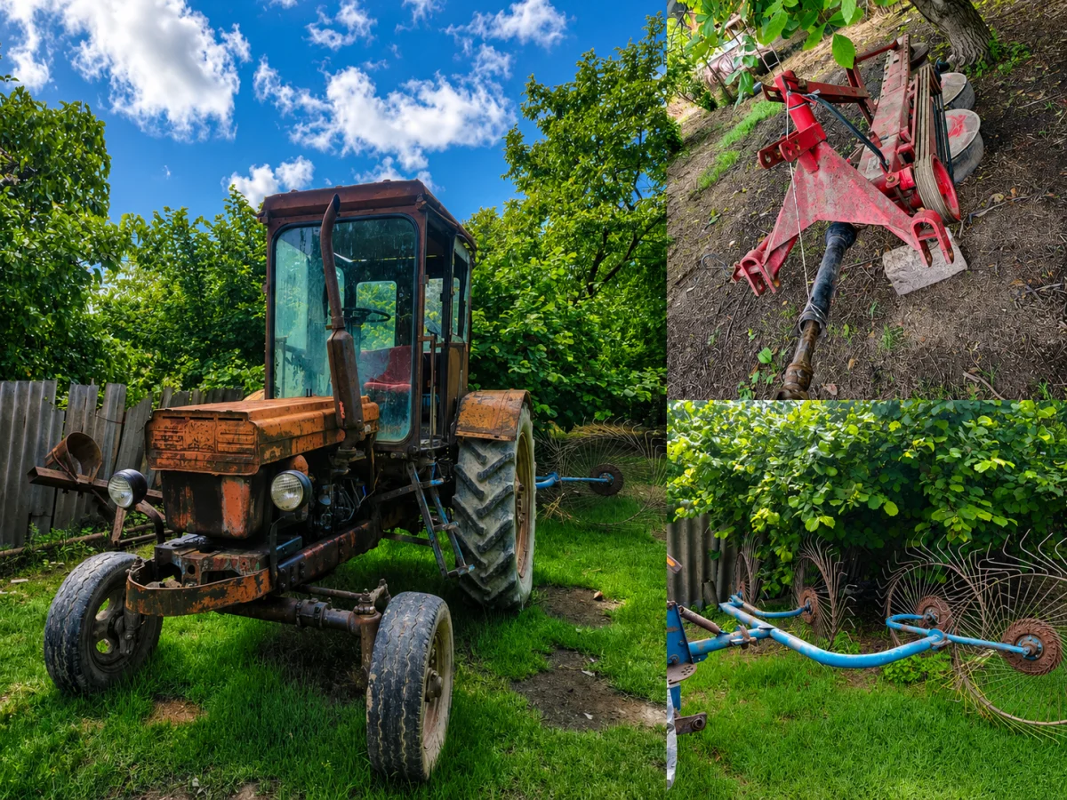 Traktor — K/T texnikası və ehtiyyat hissə, Şəki
