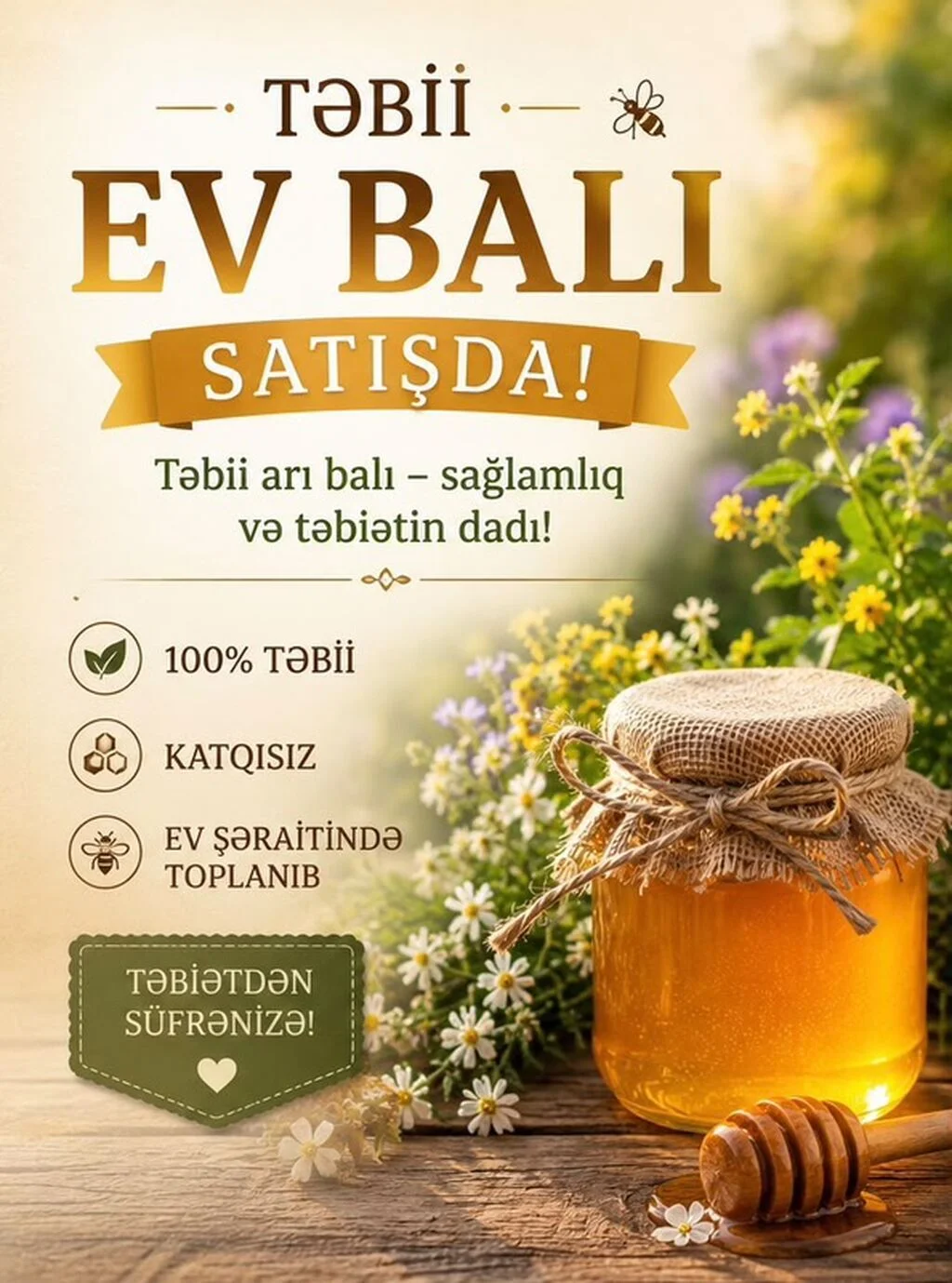 Bal — Emal Olunmuş K/t Məhsulları, Bakı