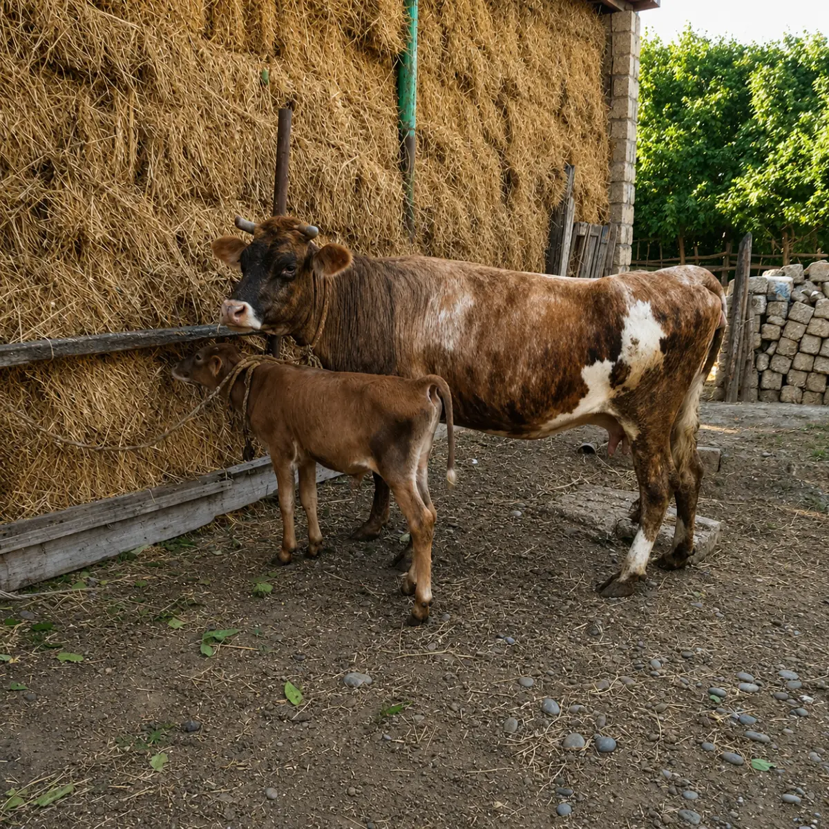 Balalı inək — Heyvanlar, Quşlar, Balıqlar, Xaçmaz