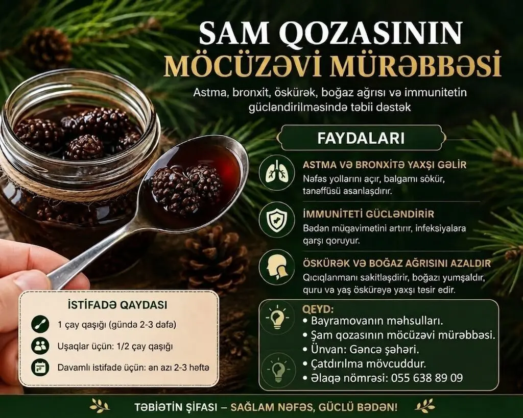 Mürəbbə — Emal Olunmuş K/t Məhsulları, Gəncə