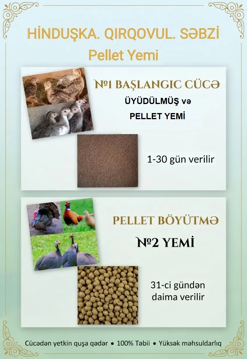 YEM — Dənlilər, Otlar Yemlər,  Bitkilər, Bakı