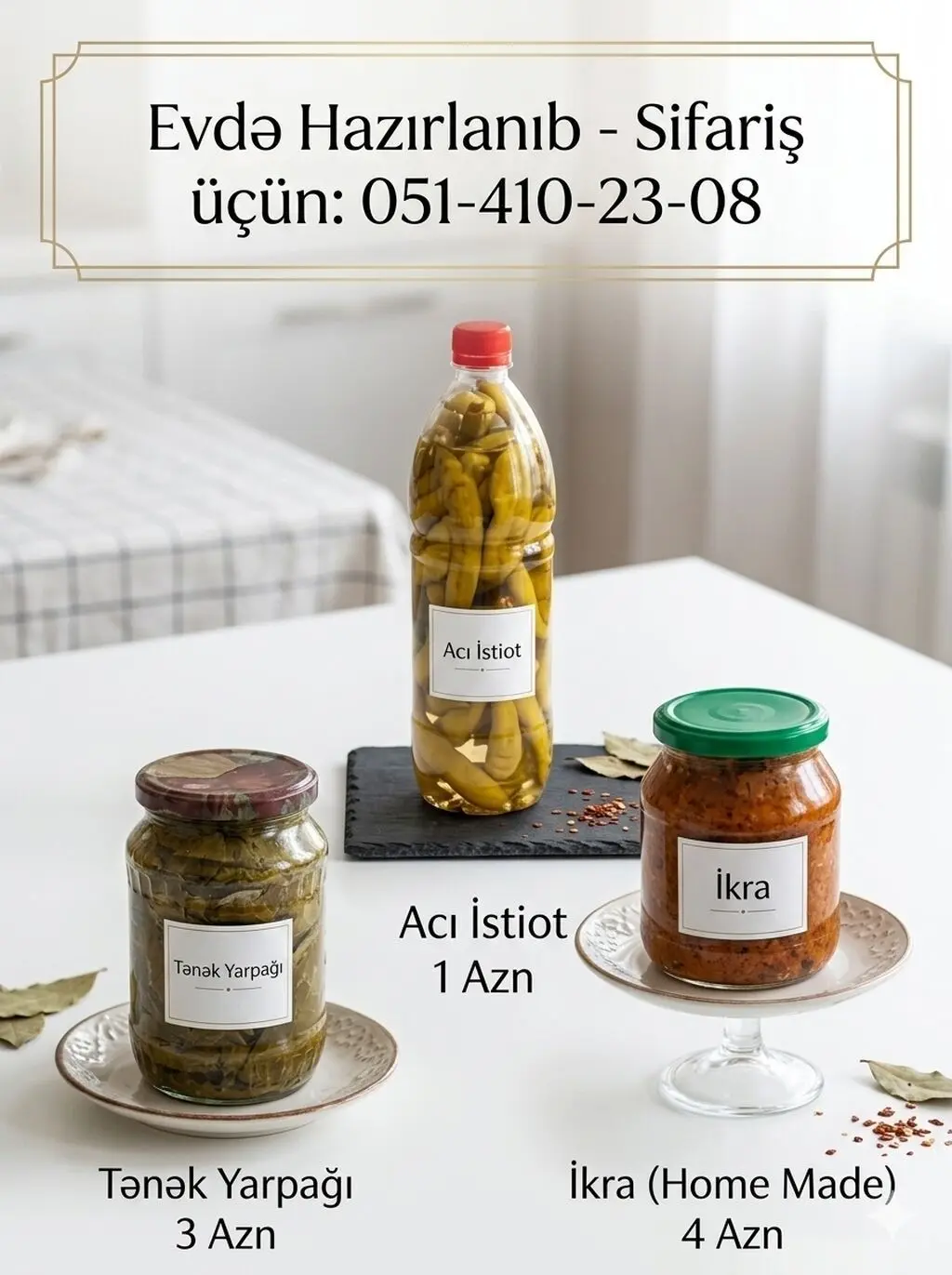 Turşu — Emal Olunmuş K/t Məhsulları, Bakı