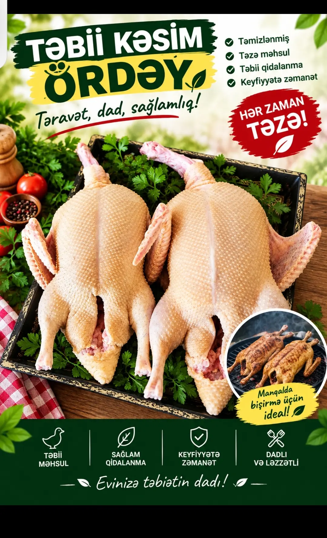 Ördək əti — Heyvanlar, Quşlar, Balıqlar, Lənkəran