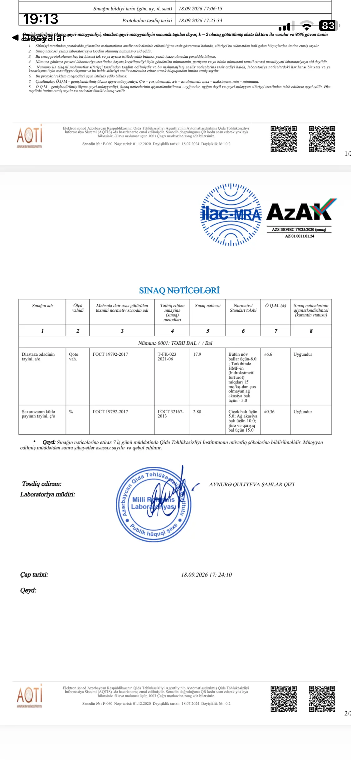 Honey — Processed Agricultural Products, Shamakhi