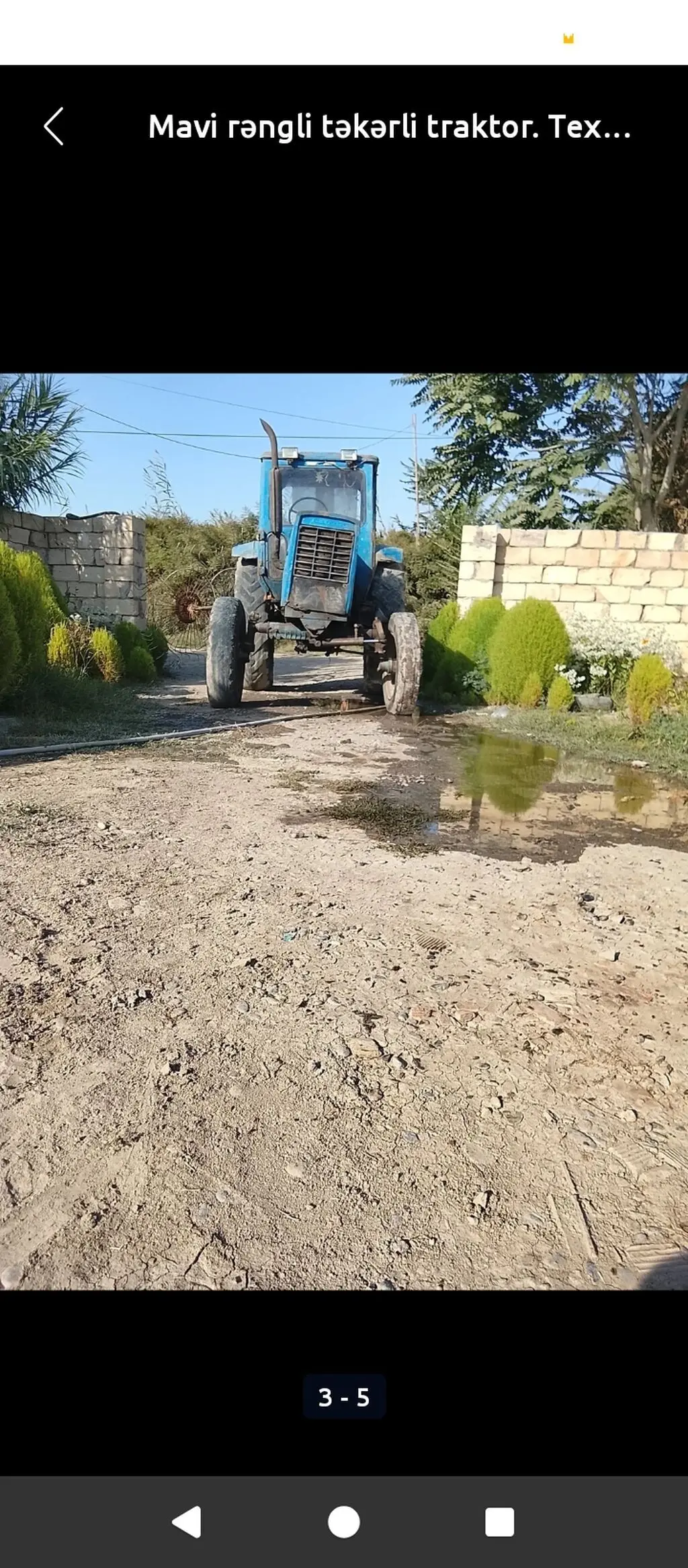 Traktor — K/T texnikası və ehtiyyat hissə, Bakı