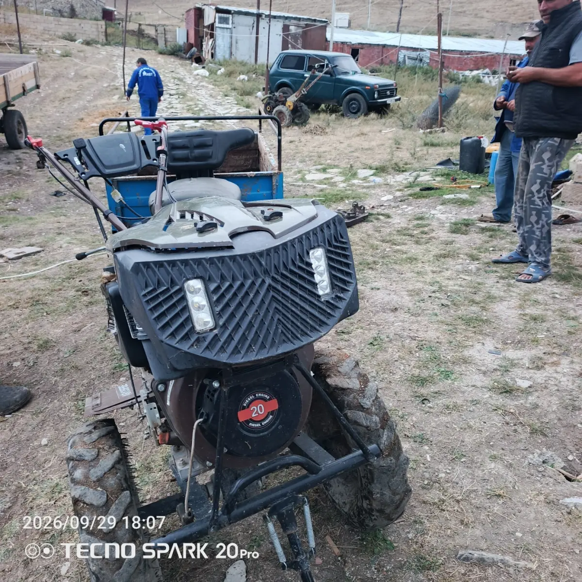 Mini traktor — K/T texnikası və ehtiyyat hissə, Xızı