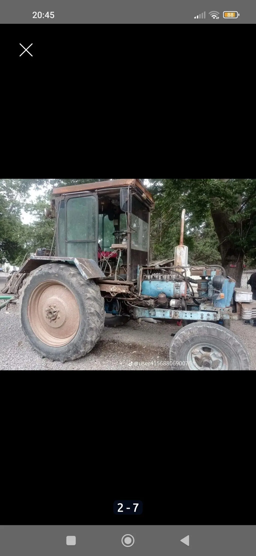 Traktor — K/T texnikası və ehtiyyat hissə, Bərdə