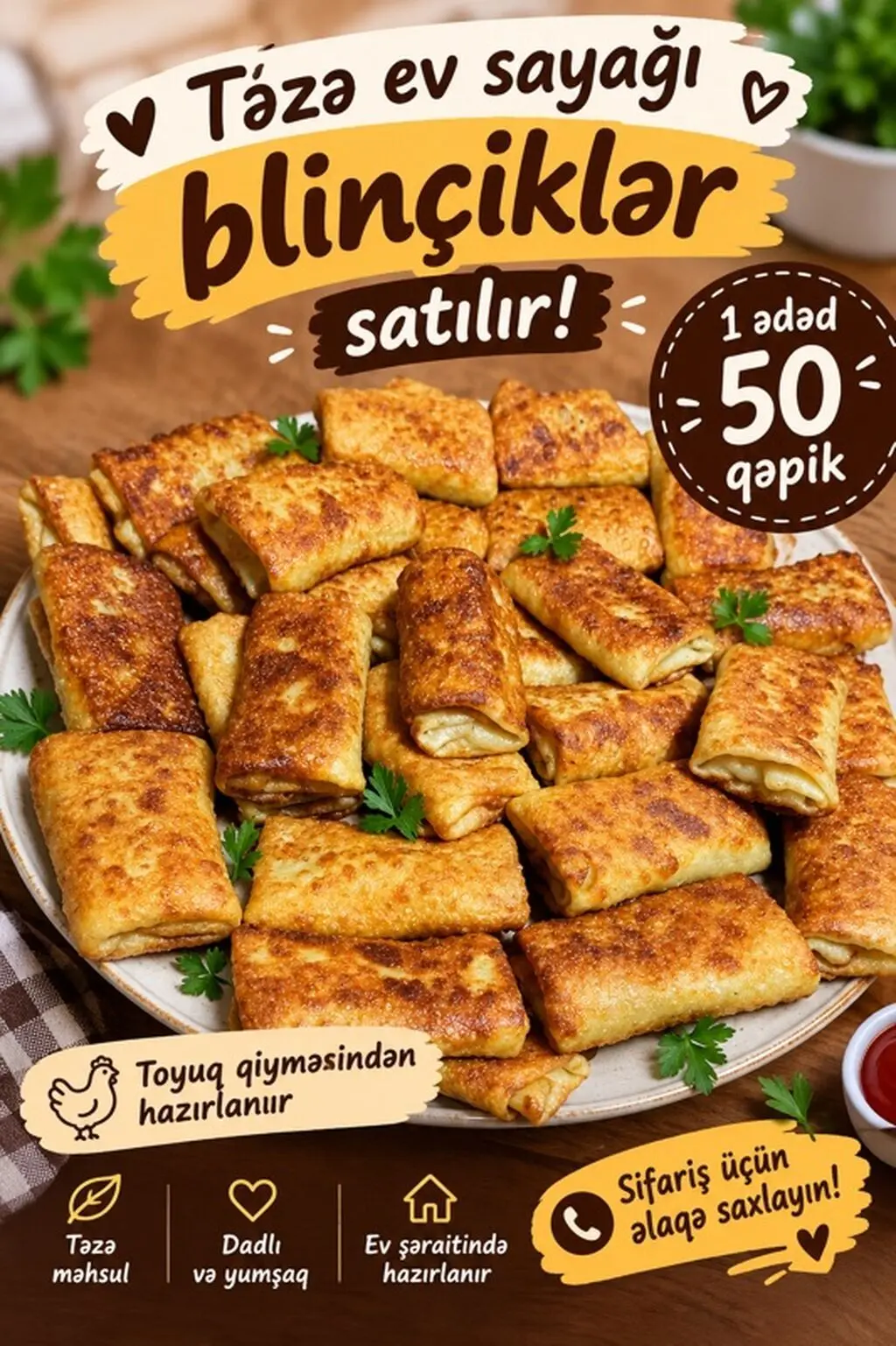 Yemək — Emal Olunmuş K/t Məhsulları, Bakı