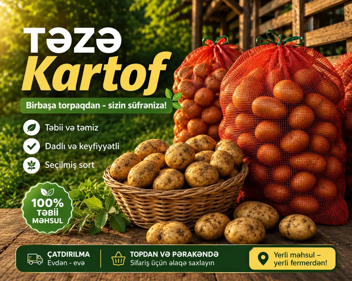 Potato — Vegetables and Greens, Zagatala