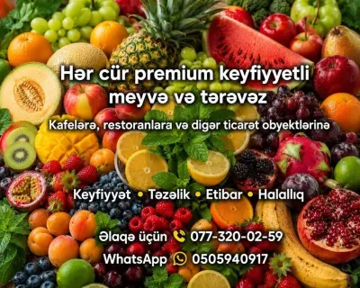 Фрукты — Фрукты и Ягоды, Баку