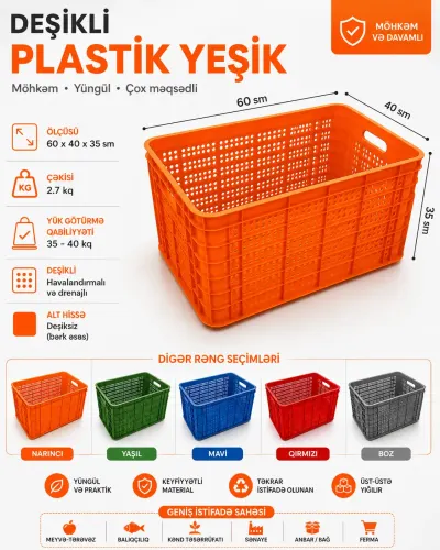 Plastik yeşik — Kənd Təsərrüfatı Ləvazimatı, Bakı — şəkil 2