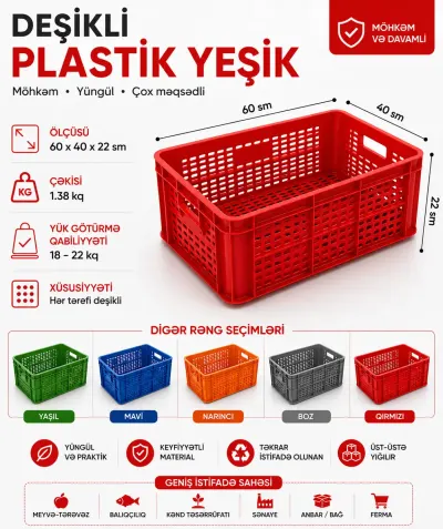 Plastik yeşik — Kənd Təsərrüfatı Ləvazimatı, Bakı