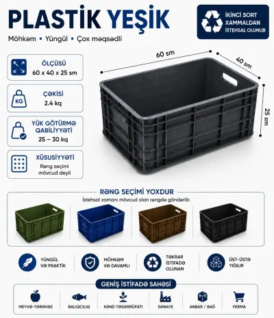 Plastik yeşik — Kənd Təsərrüfatı Ləvazimatı, Bakı — şəkil 5