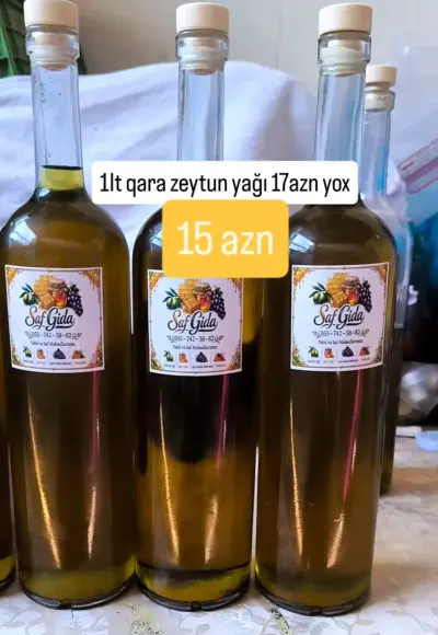 Zeytun yağı — Emal Olunmuş K/t Məhsulları, Bakı