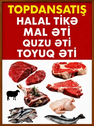 MAL ƏTİ — Heyvanlar, Quşlar, Balıqlar, Bakı