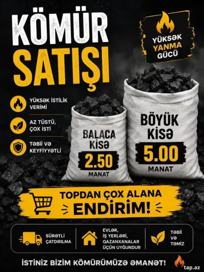 KÖMÜR — Emal Olunmuş K/t Məhsulları, Bakı