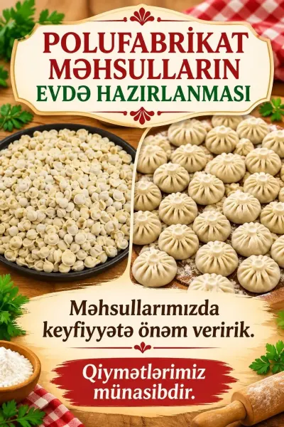Yemək — Emal Olunmuş K/t Məhsulları, Bakı